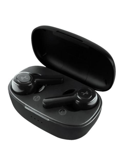 PERFECT CHOICE AUDIFONOS INTRAURICULARES CON MICROFONO VORTRED INALAMBRICO BLUETOOTH NEGRO