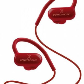 PERFECT CHOICE AUDIFONOS INTRAURICULARES DEPORTIVOS CON MICROFONO EFFORT INALAMBRICO BLUETOOTH NARANJA