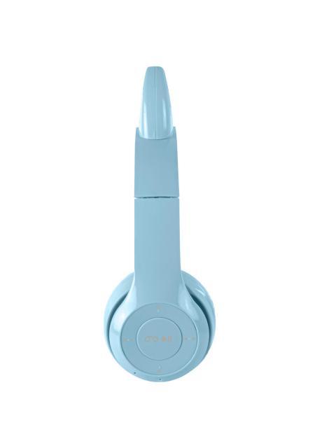 PERFECT CHOICE AUDIFONOS PARA NINOS CATTO BLUETOOTH ALAMBRICO-INALAMBRICO 3.5MM AZUL - Image 3