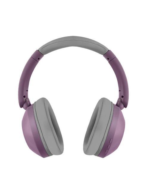 PERFECT CHOICE AUDIFONOS SOUNDIA BLUETOOTH INALAMBRICO USB-C MORADO - Image 5