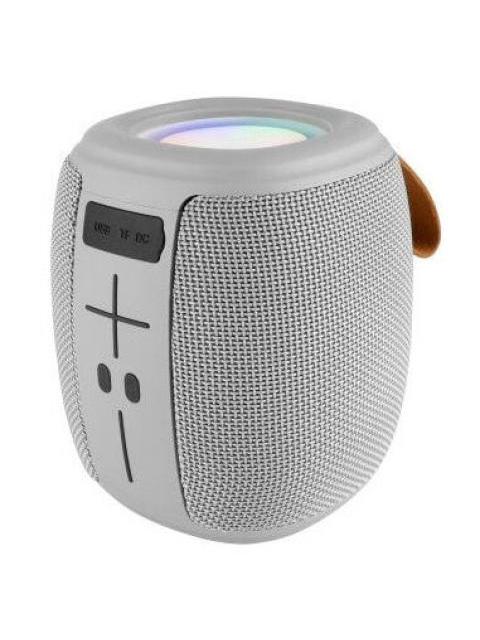 PERFECT CHOICE BOCINA NOVEL DRUM BLUETOOTH INALAMBRICO 100W PMPO GRIS - RESISTENTE AL AGUA