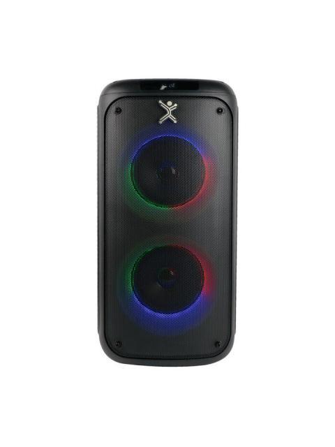 PERFECT CHOICE BOCINA PORTATIL MINIGLOW BLUETOOTH INALAMBRICO 30W RMS 2000W PMPO NEGRO