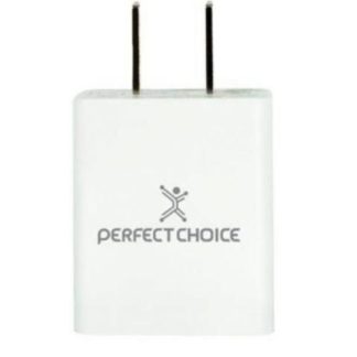PERFECT CHOICE CARGADOR DE PARED PC-240372 5V USB BLANCO