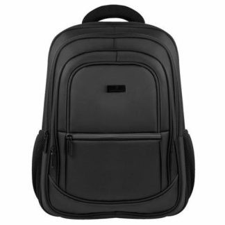 PERFECT CHOICE MOCHILA DE NYLON ESSENTIALS PARA LAPTOP 17 NEGRO