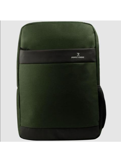 PERFECT CHOICE MOCHILA DE POLIESTER BOLD PARA LAPTOP 15.6 VERDE