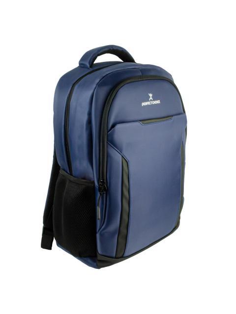 PERFECT CHOICE MOCHILA DE POLIESTER FOLK PARA LAPTOP 15.6 AZUL