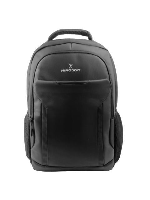 PERFECT CHOICE MOCHILA DE POLIESTER FOLK PARA LAPTOP 15.6 NEGRO