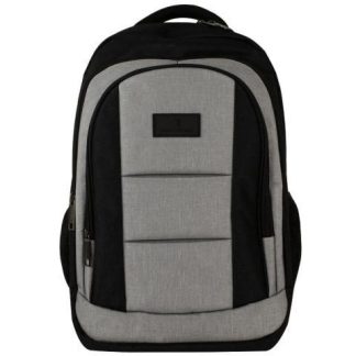 PERFECT CHOICE MOCHILA DE POLIESTER SHARP PARA LAPTOP 17 NEGRO-GRIS