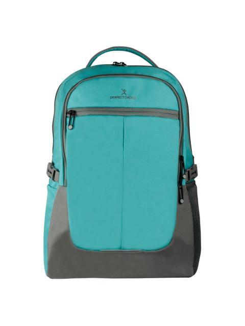 PERFECT CHOICE MOCHILA DE POLIESTER VAGARY PARA LAPTOP 15.6 TURQUESA