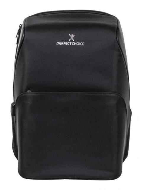 PERFECT CHOICE MOCHILA DE POLIESTER YUGUEN PARA LAPTOP 15.6 NEGRO