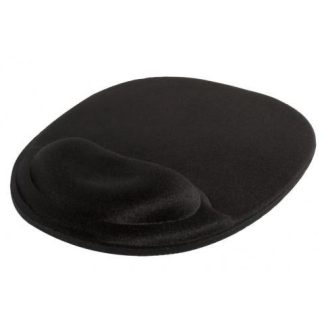 PERFECT CHOICE MOUSEPAD CON DESCANSA MUNECAS DE GEL 20X26CM GROSOR 2MM NEGRO
