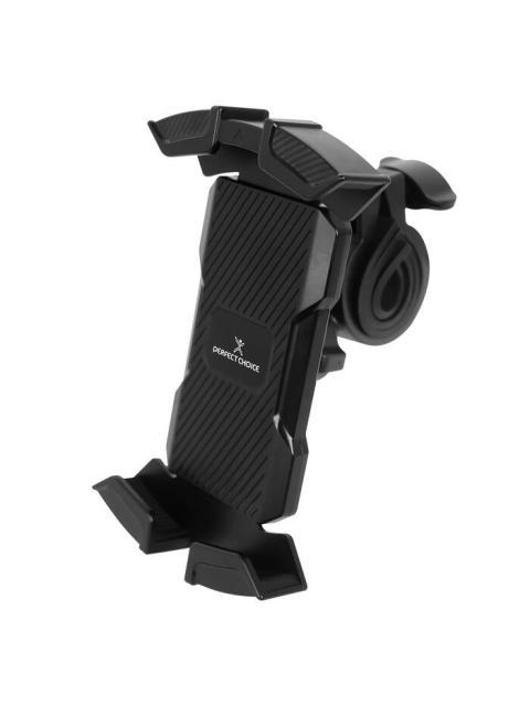 PERFECT CHOICE SOPORTE PARA SMARTPHONE CON SUJECION EN MANUBRIO PC-332954 NEGRO