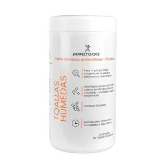 PERFECT CHOICE TOALLAS HUMEDAS PC-030379 50 PIEZAS