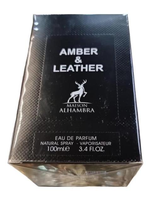PERFUME AMBER & LEATHER MAISON ALHAMBRA UNISEX EDP 100ML