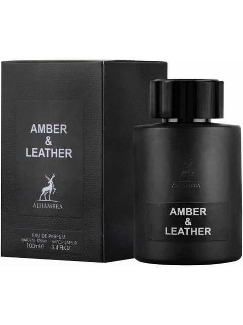 PERFUME AMBER & LEATHER MAISON ALHAMBRA UNISEX EDP 100ML - Image 6