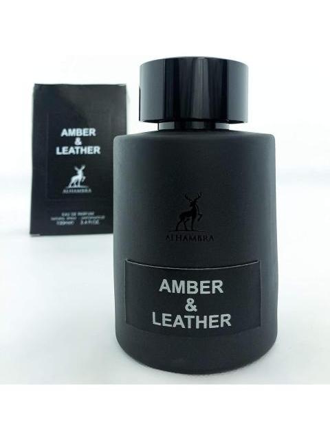 PERFUME AMBER & LEATHER MAISON ALHAMBRA UNISEX EDP 100ML - Image 7