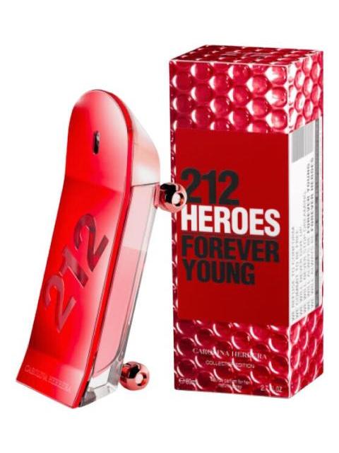 PERFUME CAROLINA HERRERA 212 HEROES COLLECTOR EDP 80ML MUJER