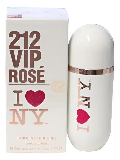 PERFUME CAROLINA HERRERA 212 VIP ROSE I LOVE NY EDP X 80 ML - Image 8