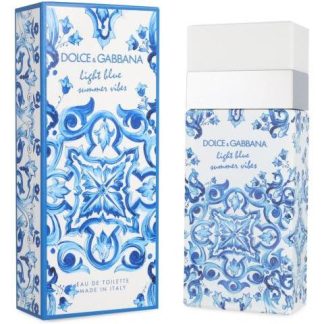 PERFUME DOLCE & GABBANA LIGHT BLUE SUMMER VIBES EAU DE TOILETTE 100ML MUJER