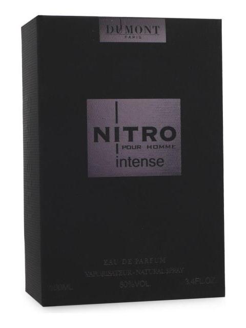 PERFUME DUMONT PARIS NITRO INTENSE EDP 100 ML AMADERADO VEGANO - Image 3
