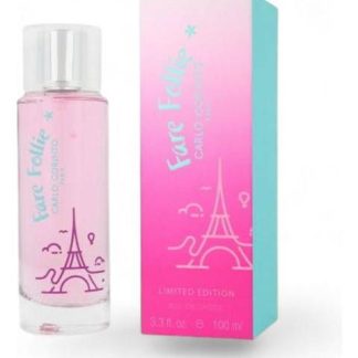 PERFUME FARE FOLLIE CARLO CORINTO MUJER FLORAL FRUTAL 100ML SPRAY
