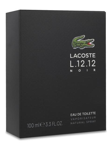 LACOSTE NOIR 100ML EDT SPRAY - Image 4