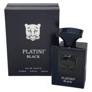PERFUME PLATINI BLACK AMADERADO EAU DE TOILETTE SPRAY 100ML