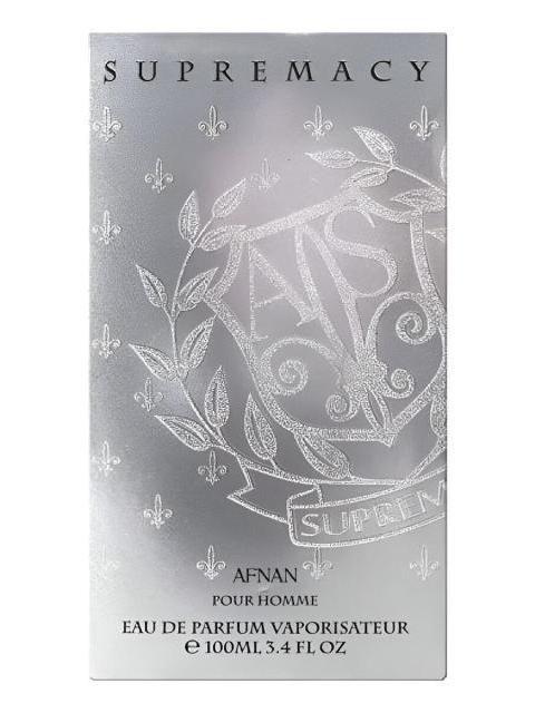AFNAN SUPREMACY SILVER PARFUM 100ML HOMBRE - Image 4