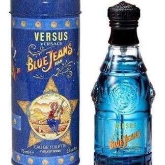 PERFUME VERSACE BLUE JEANS HOMBRE 75ML EDT SPRAY AROMATICO FOUGERE