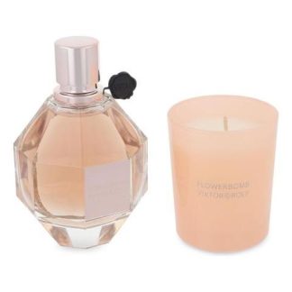 PERFUME VIKTOR & ROLF FLOWERBOMB 100ML EDP + VELA MUJER