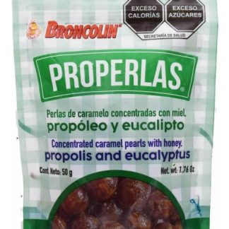 PERLAS DE CARAMELO PROPOLEO EUCALIPTO 50 G BRONCOLIN