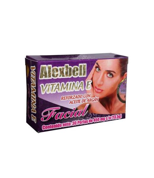 PERLAS VITAMINA E FACIAL CON ACEITE ARGAN C 30 NUTRY SALUD