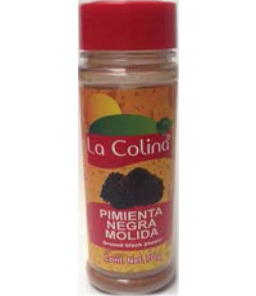 PIMIENTA NEGRA MOLIDA 70 G LA COLINA