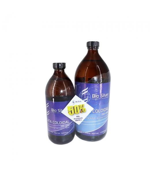 PLATA COLOIDAL 1000 ML +500 ML GRATIS 20PPM GUMMA CORPORATION