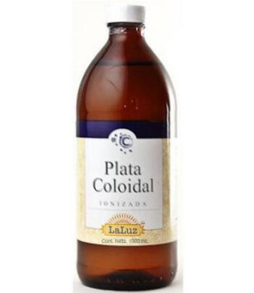 PLATA COLOIDAL IONIZADA LA LUZ 1000 ML PRODUCTOS LA LUZ