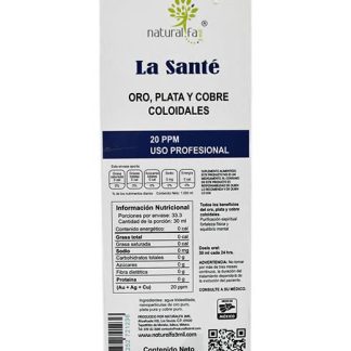 PLATA ORO Y COBRE COLOIDALES 1 L NATURALFA3MIL