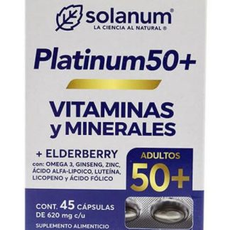 PLATINUM 50 MAS ELDERBERRY 45 CAP SOLANUM