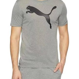 PLAYERA ACTIVE BIG LOGO TEE GRIS PUMA