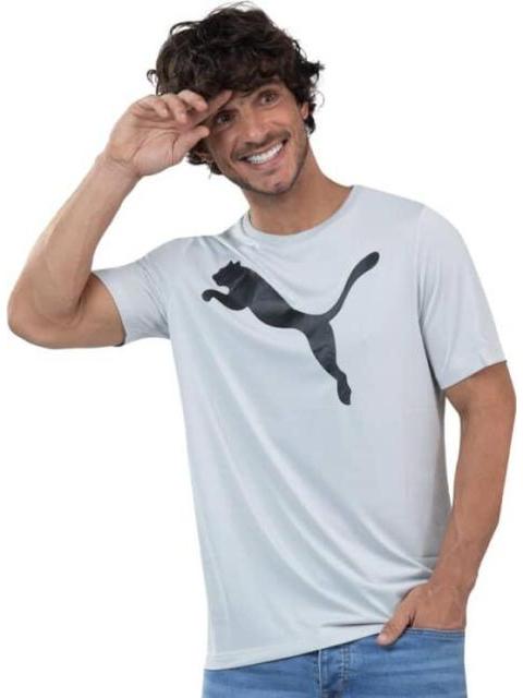 PLAYERA ACTIVE BIG LOGO TEE GRIS PUMA - Image 3