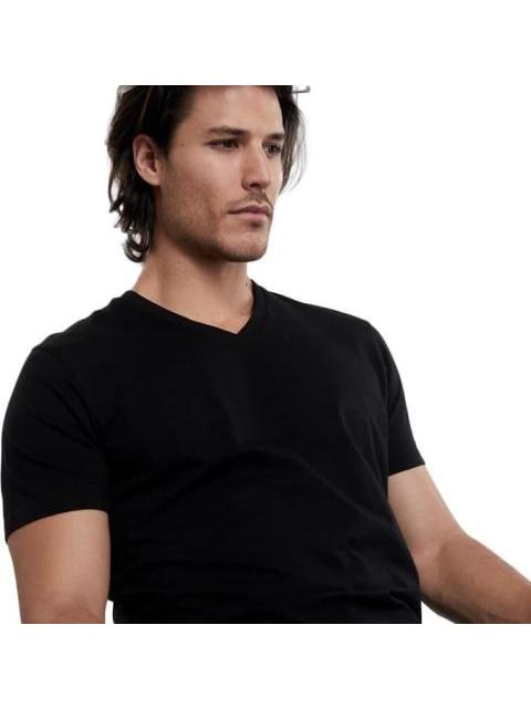 PLAYERA CUELLO V NEGRO NEXT CO - Image 5