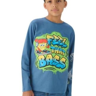 PLAYERA BOB ESPONJA AZUL BOB ESPONJA