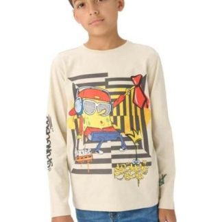 PLAYERA BOB ESPONJA GRIS BOB ESPONJA