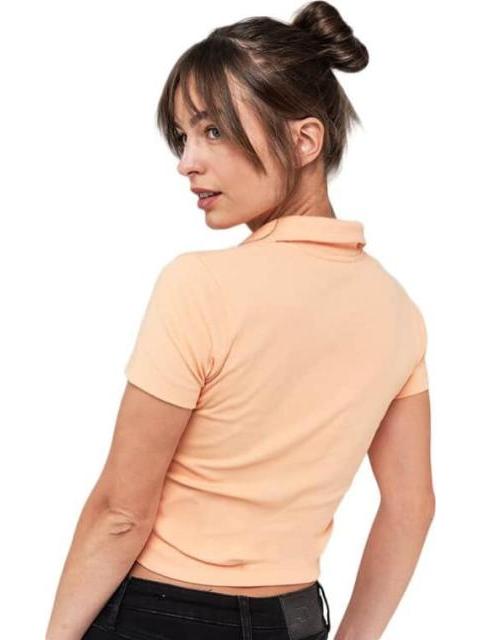 PLAYERA CROP CORAL HOLLY LAND - Image 4