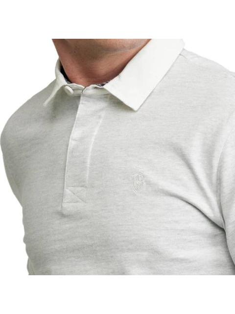 PLAYERA CUELLO POLO MANGA LARGA GRIS D.E.E.P SELECTION - Image 4