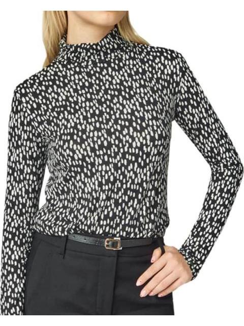 BLUSA MANGA LARGA BLANCO/NEGRO HOLLY LAND - Image 3