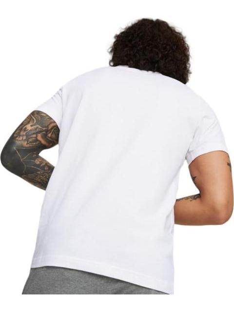 PLAYERA ESS LOGO TEE BLANCO/NEGRO PUMA - Image 5