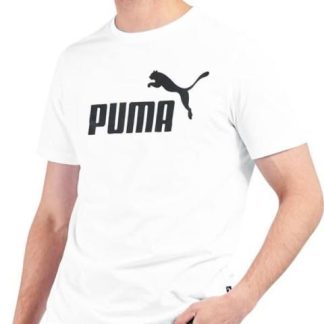PLAYERA ESS LOGO TEE BLANCO/NEGRO PUMA
