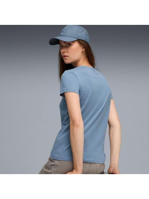 PLAYERA ESS METALLIC NO. 1 LOGO TEE AZUL PUMA - Image 5