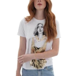 PLAYERA ESTAMPADA BLANCO HOLLY LAND