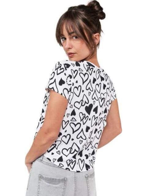 PLAYERA ESTAMPADA MANGA CORTA BLANCO HOLLY LAND - Image 5